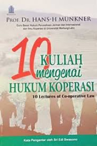 Image of 10 Kuliah Mengenai Hukum Koperasi
