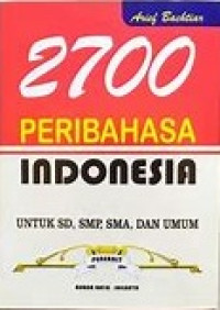 Image of 2700 Peribahasa Indonesia