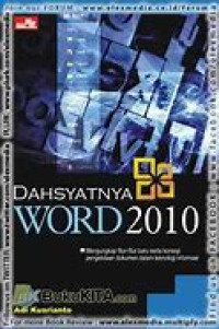 Image of Dahsyatnya Word 2010